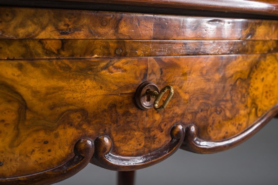 Escritorio Tocador Antiguo Louis Philippe de Nogal, 1860 – Wood (photo 22 of 28)