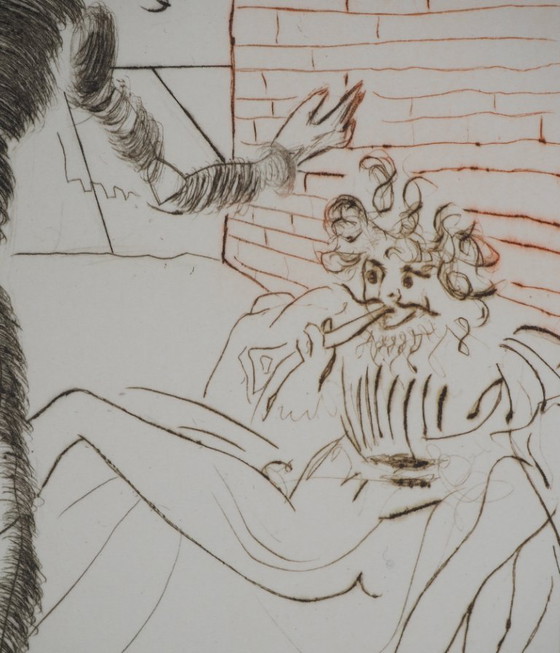 Salvador Dali: Shakespeare: Henry V, Original Signed Engraving – Lithographs & prints, Paper (photo 5 of 6)