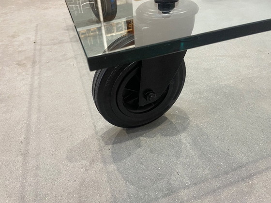 Image 1 of Salontafel Tavolo con ruote,  Fontana Arte, Gae Aulenti