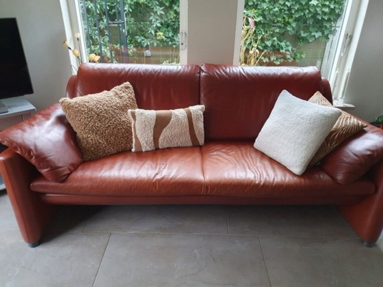 Image 1 of lederen Leolux Fidamigo 3-zits bank