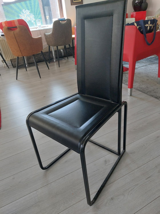Leather Kitchen Chairs – Dining chairs (photo 5 of 5)