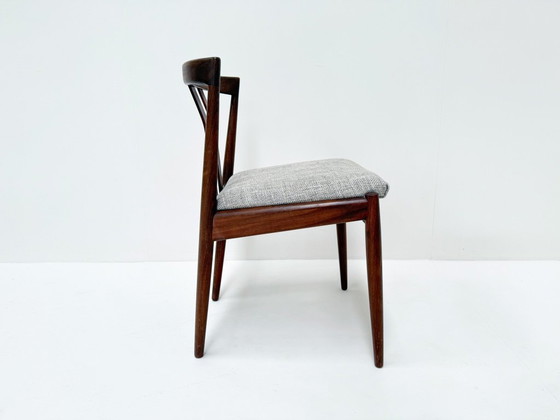 Image 1 of 6er Set Kai Kristiansen Esszimmerstühle aus Teakholz