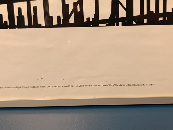 Image 1 of Aart Klein Concrete Braiders Haringvliet Dam 1988