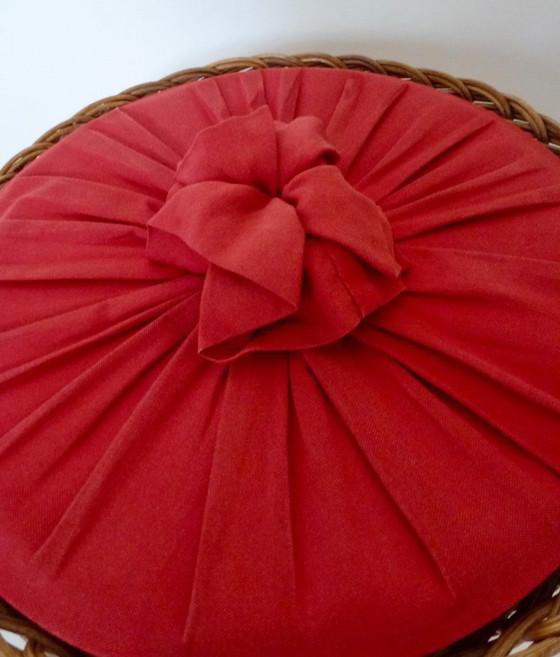 Image 1 of Leuke vintage jaren 70 naaimand / naaikorf, origineel en compleet.