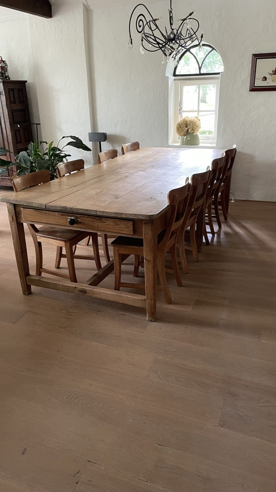 Image 1 of Antique 19th-century French table