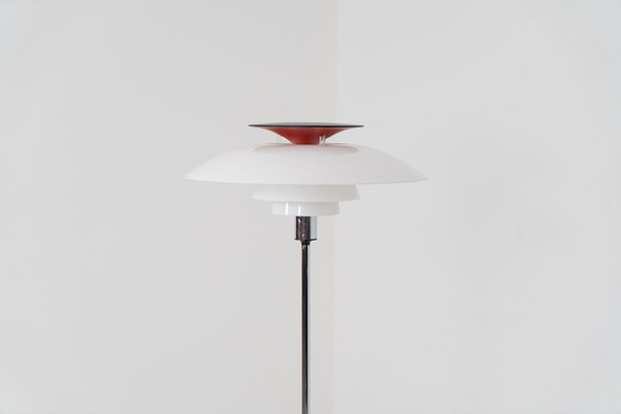 Image 1 of Early PH80 floor lamp by Poul Henningsen for Louis Poulsen (Denmark, 1980s).