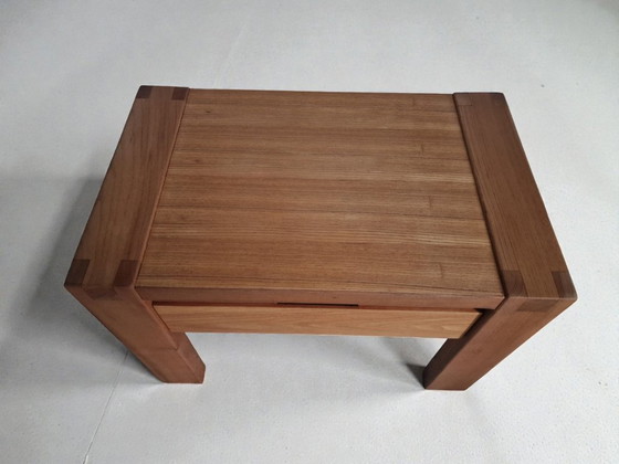 Image 1 of Elm Monopoly Style Bedside Table Regain