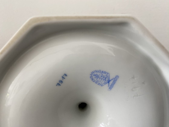 Image 1 of Antieke Herend Ungheria candelaar