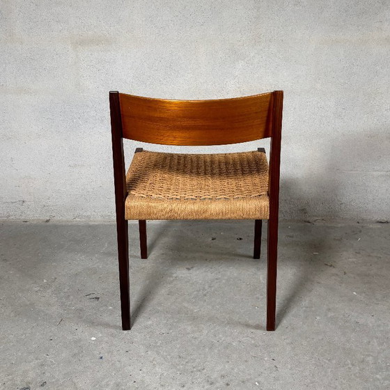 Image 1 of 4x Esszimmerstühle „Pia“ — Poul Cadovius, 1960er Jahre