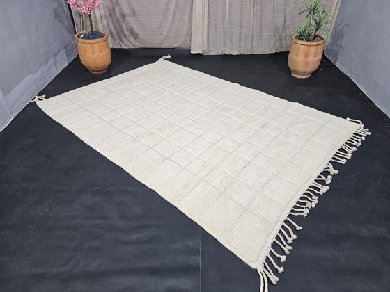 Image 1 of Tapis berbère en laine pure fait main marocaine 1,5/2,5 m