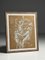 Unknown, Mythological Scene, Chalk on Paper, Framed – schilderijen tekeningen, Glass