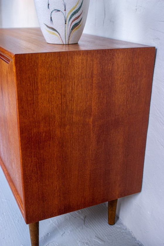 Image 1 of Vintage teak chest of drawers, sideboard, lowboard, Mid Century Danish