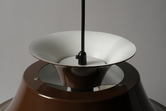 Lampada a sospensione Fog & Mørup Radius di Erik Balslev, design danese Space Age del 1977. (photo 8 of 14)