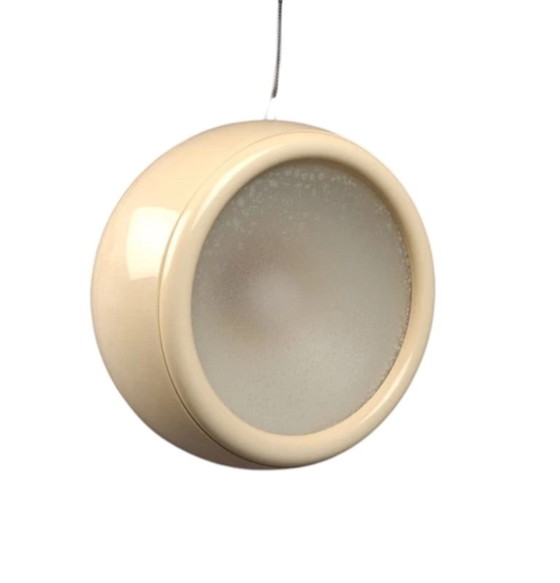 Space Age 'Pallade' Lamp, Studio Tetrarch, Artemide, Italy 1968. – Pendant lamps, Glass (photo 2 of 6)