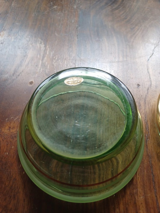 Booms Glass Art Deco Powder Box - Perfect – Decorative Objects, Gold (photo 3 of 5)