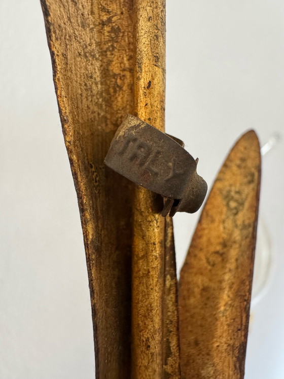 Image 1 of Apliques de pared con forma de espiga de trigo, década de 1960.