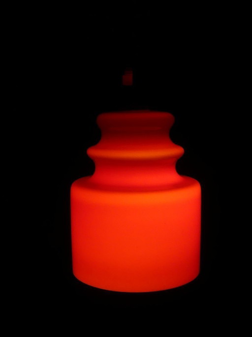 Peill&Putzler ceiling lamp red 1970s UK1aEb