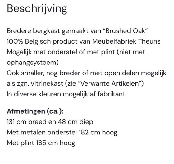 Image 1 of Brotschrank/Aufbewahrungsschrank Izola von der Möbelfabrik Theuns