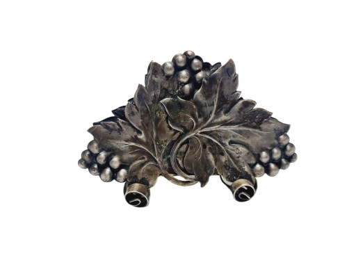 Porte-serviettes postmoderne de Hefra, Pologne, années 1960 – tafelaccessoires, Brass (photo 2 of 7)