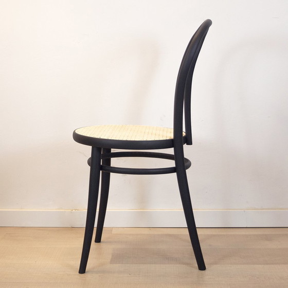 Image 1 of Czechoslovakian Black Chair, 1960s
