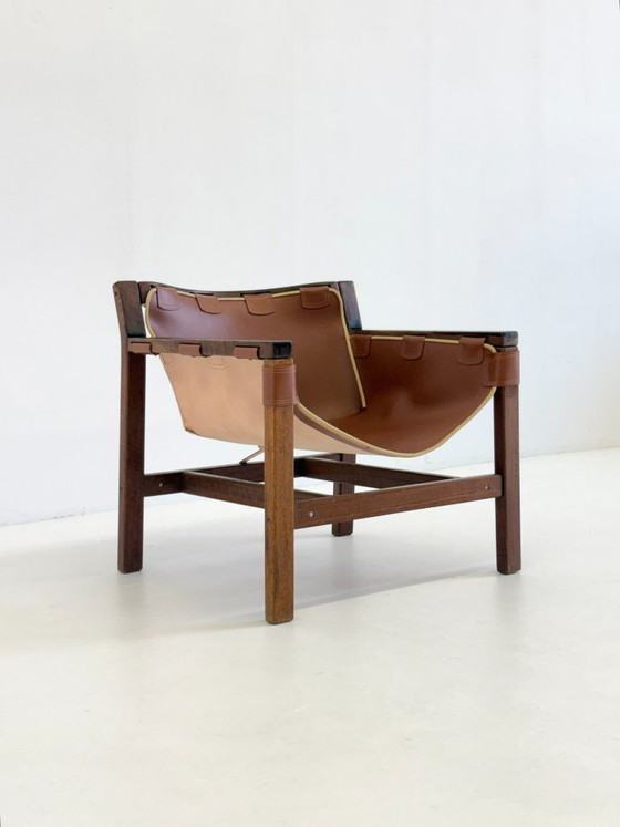 Fauteuils Safari Lounge de Carlo Hauner pour Forma – Wood, Leather (photo 19 of 19)