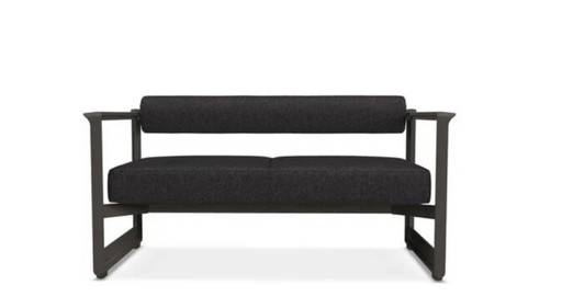 DIVANO BRUT 2- SOFA' GRIGIO ANTRACITE MAGIS