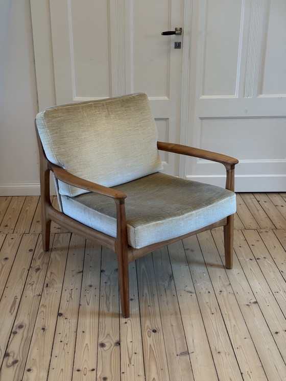 Image 1 of Eugen Schmidt Soloform Fauteuil Mid-Century des années 60 Refurbed Comme neuf