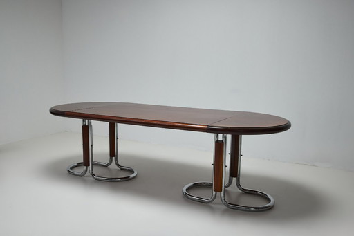 Modernist Dining Table 250 cm length Italy, 1970s