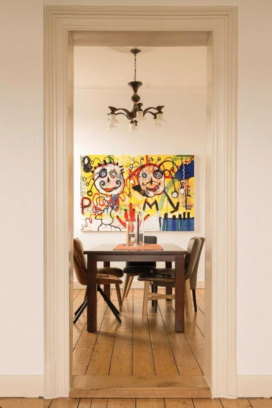 Image 1 of Kostabi, Paul - Fantasticità - Tecnica mista su tela - Unico