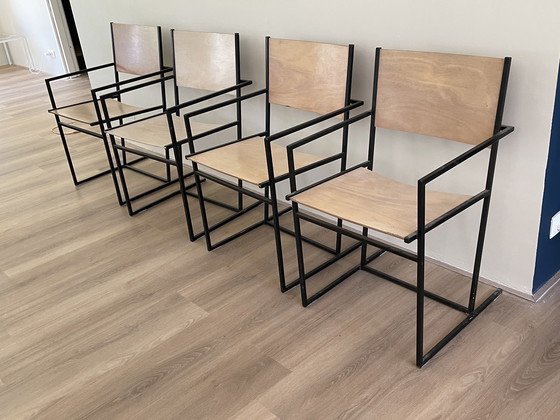 Image 1 of Albert Geertjes diseño holandés AG6 eetkamerstoelen