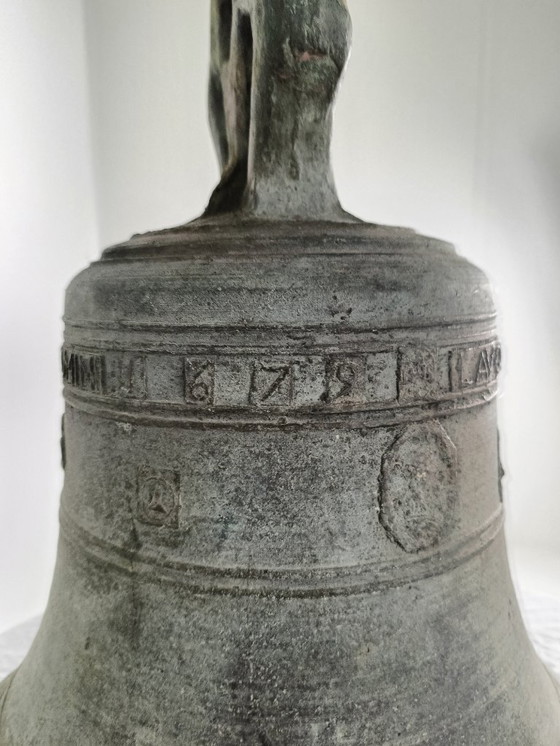 Image 1 of Great Antique bronze Church bell from 1679