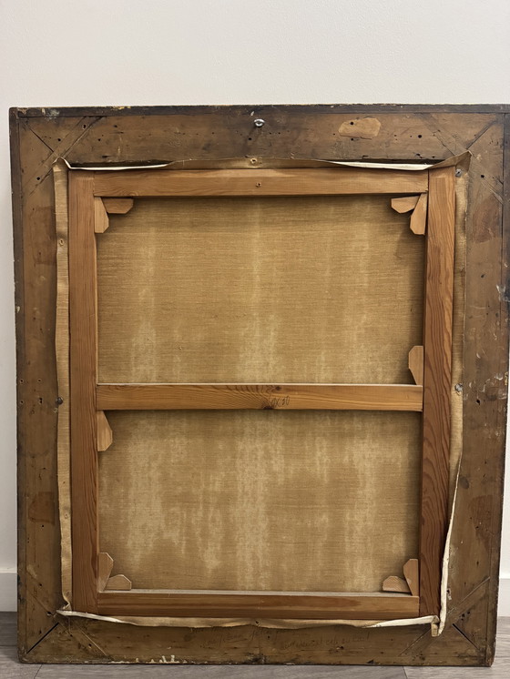 Image 1 of Portrait painting Armand Massonet 1964