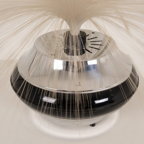 Lampada da Tavolo Vintage Space Age a Fibra Ottica – Plafoniere, Chrome (photo 3 of 9)