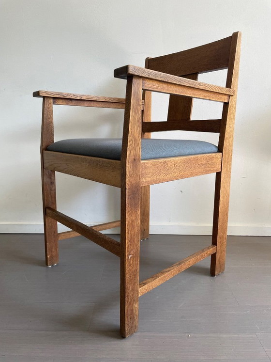 Image 1 of Amsterdamse schoolfauteuil