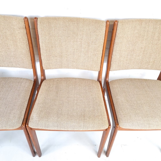 Image 1 of 4X Vintage Chairs Danish Design