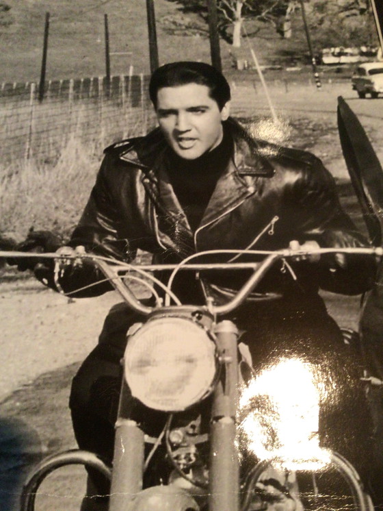Image 1 of Boek + foto van Elvis Presley