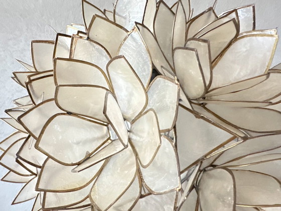 Image 1 of Lampada a sospensione vintage Capiz