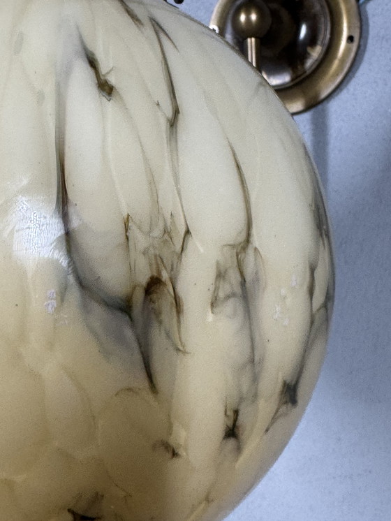 Image 1 of Suggestiva lampada da parete vintage marmorizzata di AGI Verlichting (Almelo)