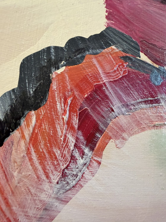 Original Abstract Painting – Signed H. Jacobs '01 – Paintings & Drawings, Aluminium (photo 4 of 8)