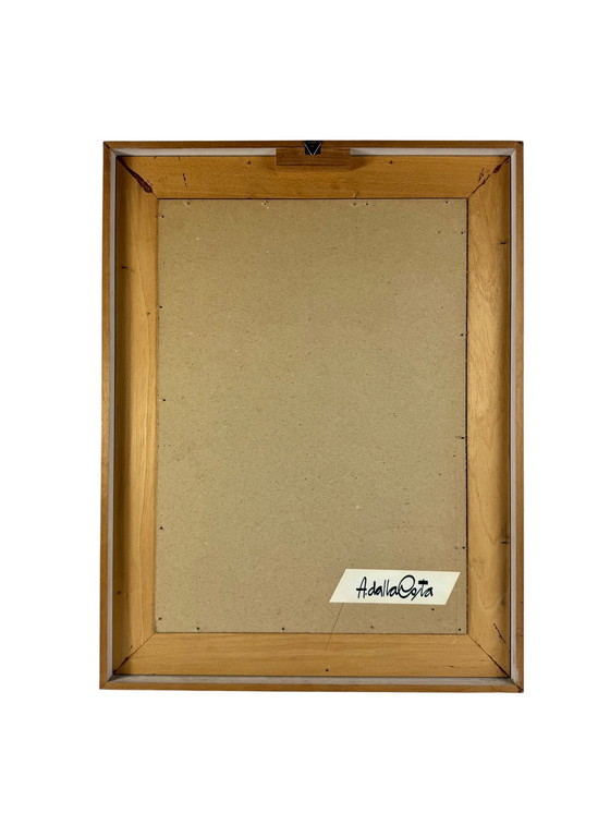 Image 1 of Amleto Dalla Costa, serigrafía original enmarcada, Milán, Italia, años 80