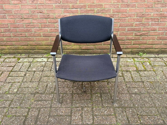 Image 1 of 3 x Vintage Gijs van der Sluis 'Model 60' Armstoel voor 't Spectrum