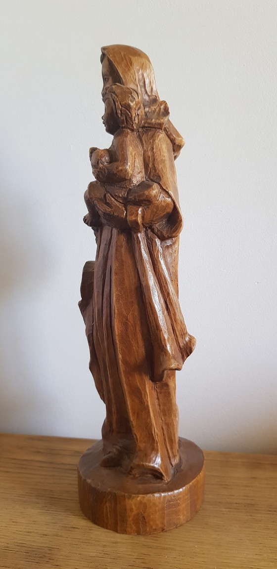 Image 1 of Escultura religiosa de madera