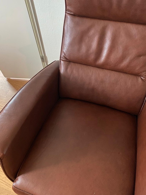 Leren sta-op stoel Porto deluxe kleur dino588