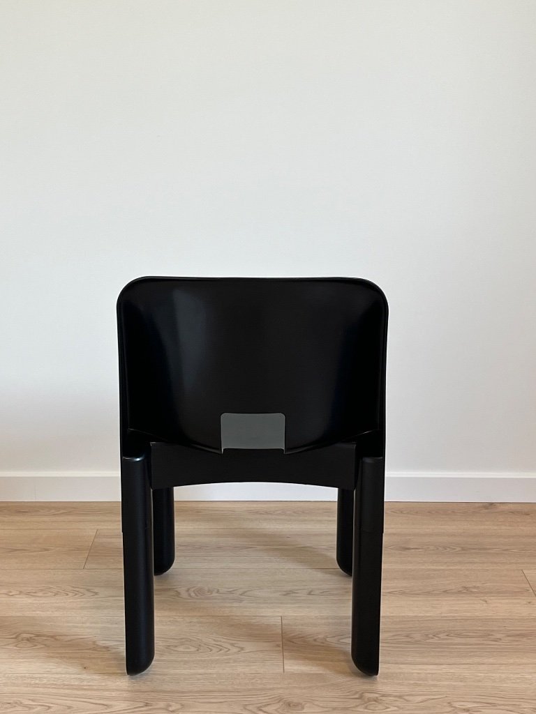 UNIVERSAL CHAIR No. 4867 - Joe COLOMBO - Black - Vintage 1967