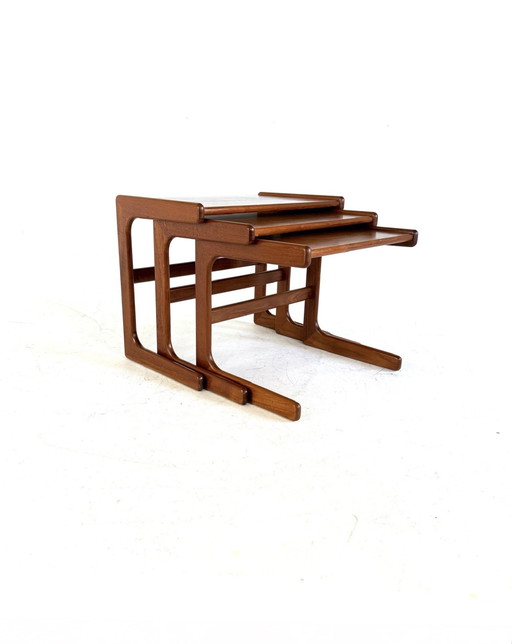 Vintage tesk wood mimi set, Salin Nyborg '70