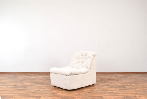 Fauteuil lounge allemand du milieu du XXe siècle, années 1970.