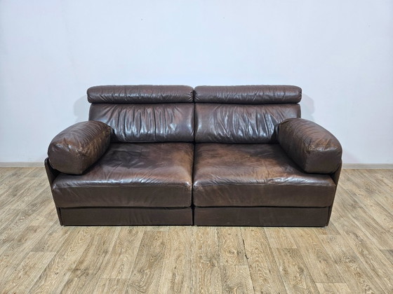Image 1 of Sofá De Sede DS76, Suiza, década de 1970.