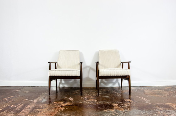 Image 1 of Fauteuils vintage, modèle 300-190, par H. Lis, Pologne, années 1970, lot de 2