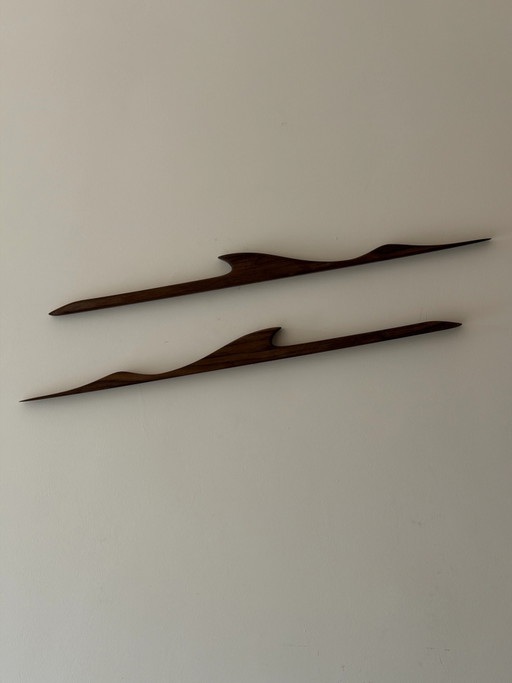 Oiseaux muraux design danois Mid Century