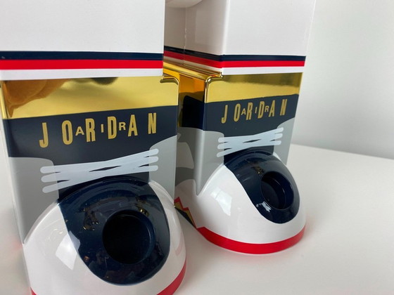 Image 1 of Bearbrick Michael Jordan 1992 Dream Team USA Jersey gold chrome 1000% MEDICOM toys 2021